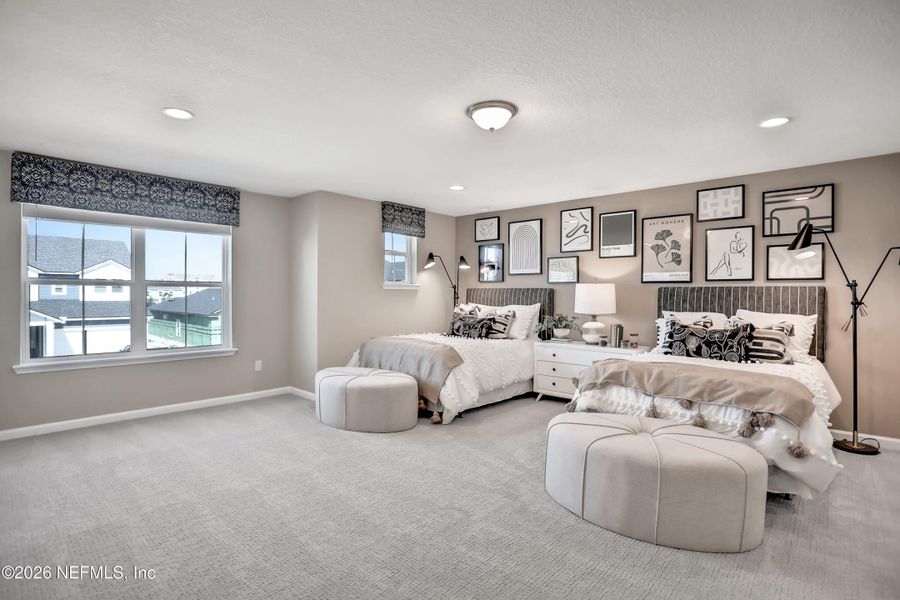 Furnished interior view inside a new home in , Green Cove Springs (Image 51). Furnished interior view inside a new home in , Green Cove Springs (Image 51).