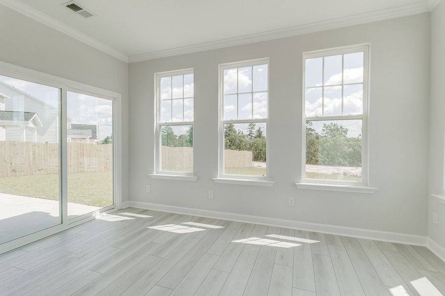 Spacious, unfurnished interior of a new home in Gates at Windermere, Blythewood (Image 26).
