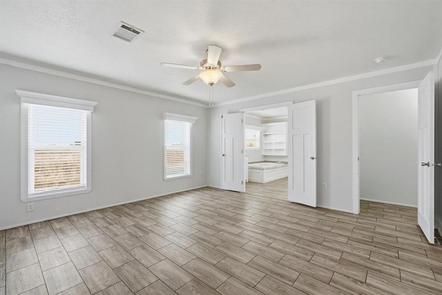 Spacious, unfurnished interior of a new home in , Hawley (Image 29).