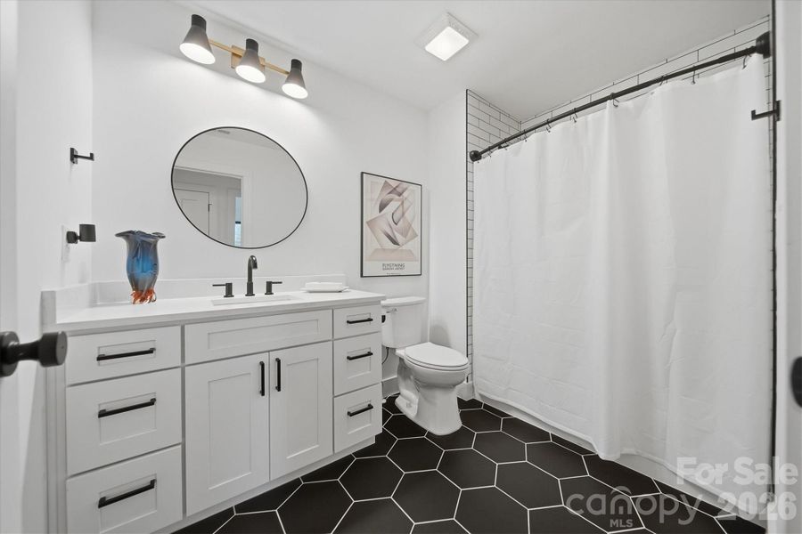 Furnished interior view inside a new home in , Conover (Image 14).