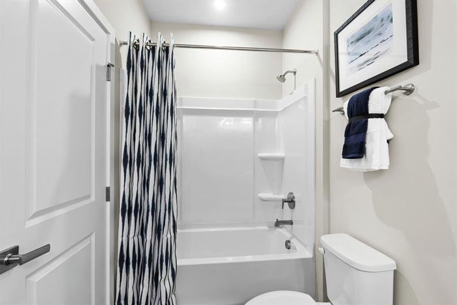 Representative furnished interior of a home built from the Palladio Ranch by Ryan Homes in Ravenfield, Charlotte (Image 49).