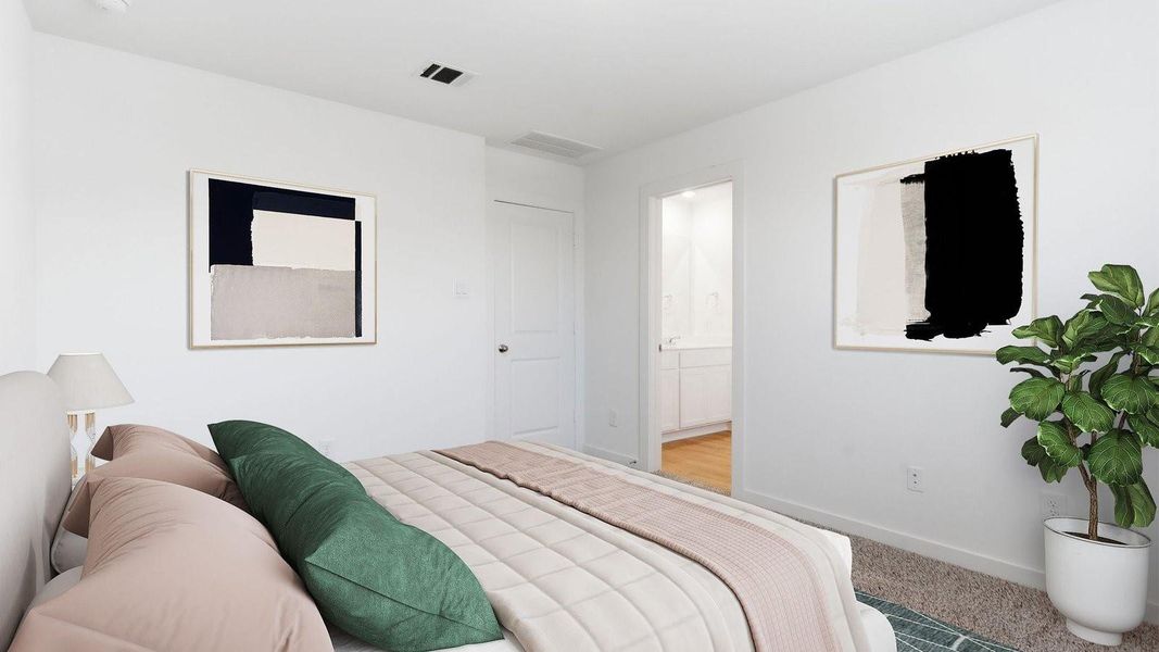 Elevations, exterior/ interior colors, options, available upgrades that require an additional charge, and standard features will vary in each community and subject change without notice. Call for details.