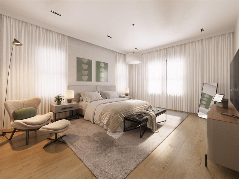 Furnished interior view inside a new home in The Grove, Oakland (Image 5). Furnished interior view inside a new home in The Grove, Oakland (Image 5).