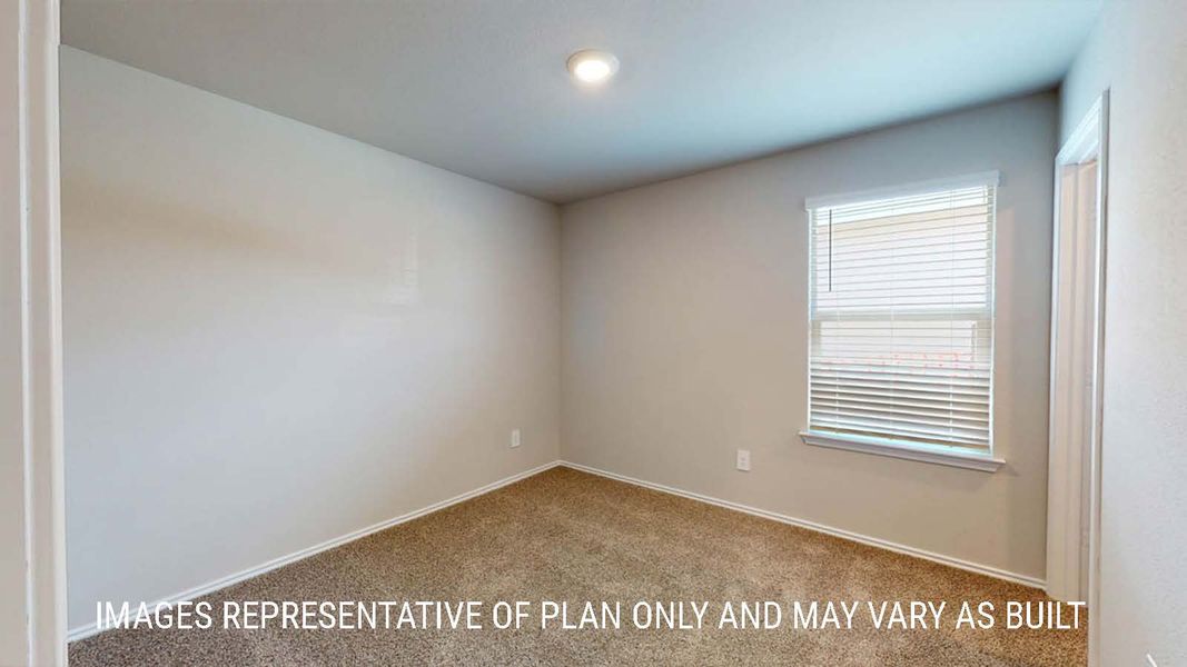 Representative unfurnished interior of a home built from the Fargo by D.R. Horton in Victory Ranch, Killeen (Image 21).