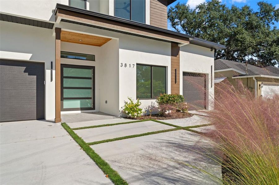 Exterior details and patio area of a home in , Tampa (Image 39). Exterior details and patio area of a home in , Tampa (Image 39).
