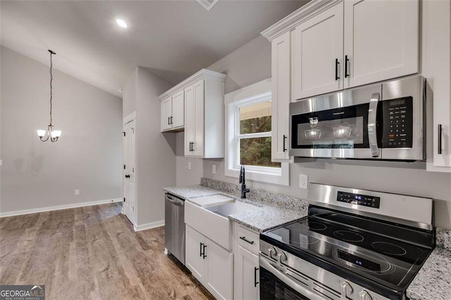 Furnished interior view inside a new home in , Buchanan (Image 5).