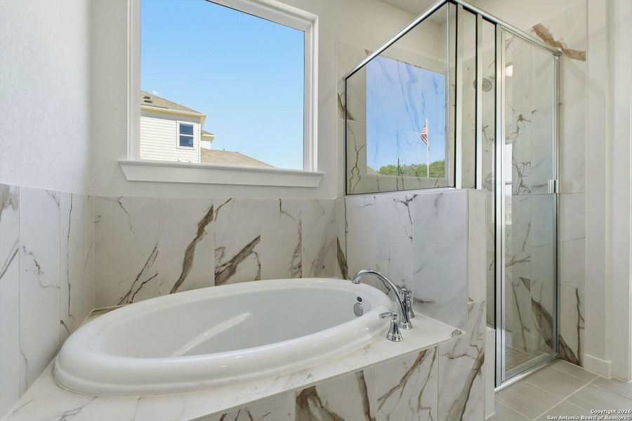 Furnished interior view inside a new home in Park Hill Commons, San Antonio (Image 5).