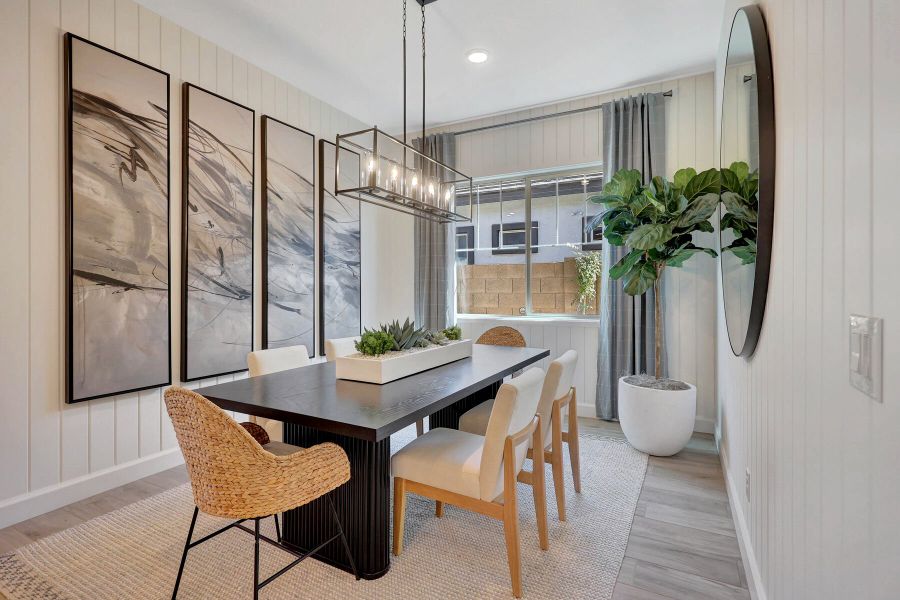 Representative furnished interior of a home built from the Violet by Mattamy Homes in White Tank Vistas, Waddell (Image 27).
