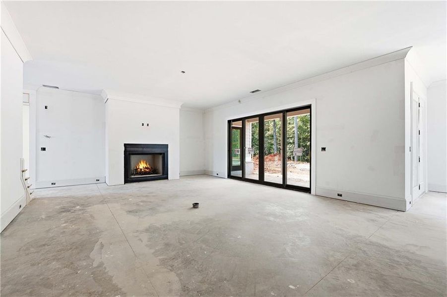 In-progress construction of a new home in , Marietta, GA (Image 13).