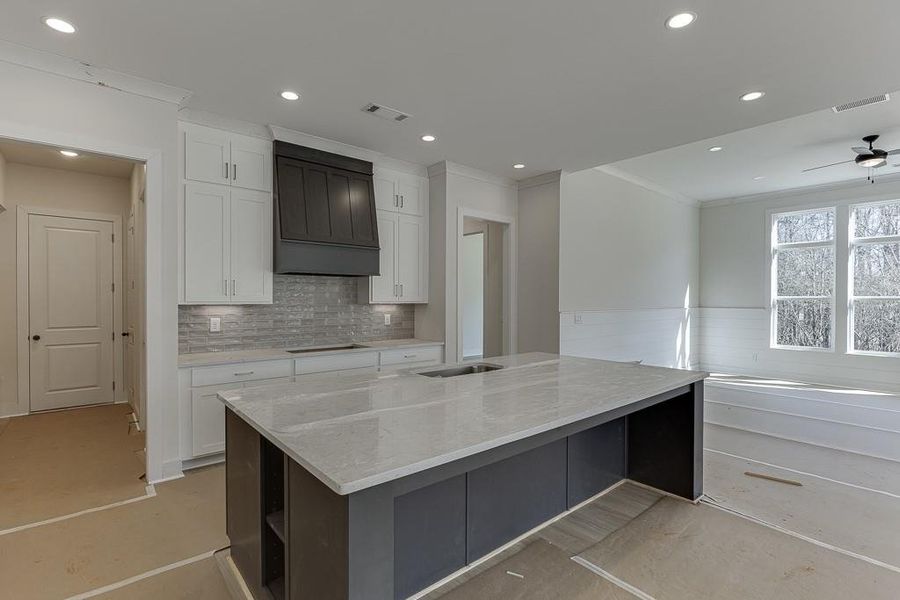 In-progress construction of a new home in , Cumming, GA (Image 27).