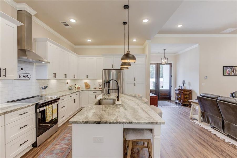 Furnished interior view inside a new home in , Social Circle (Image 29). Furnished interior view inside a new home in , Social Circle (Image 29).