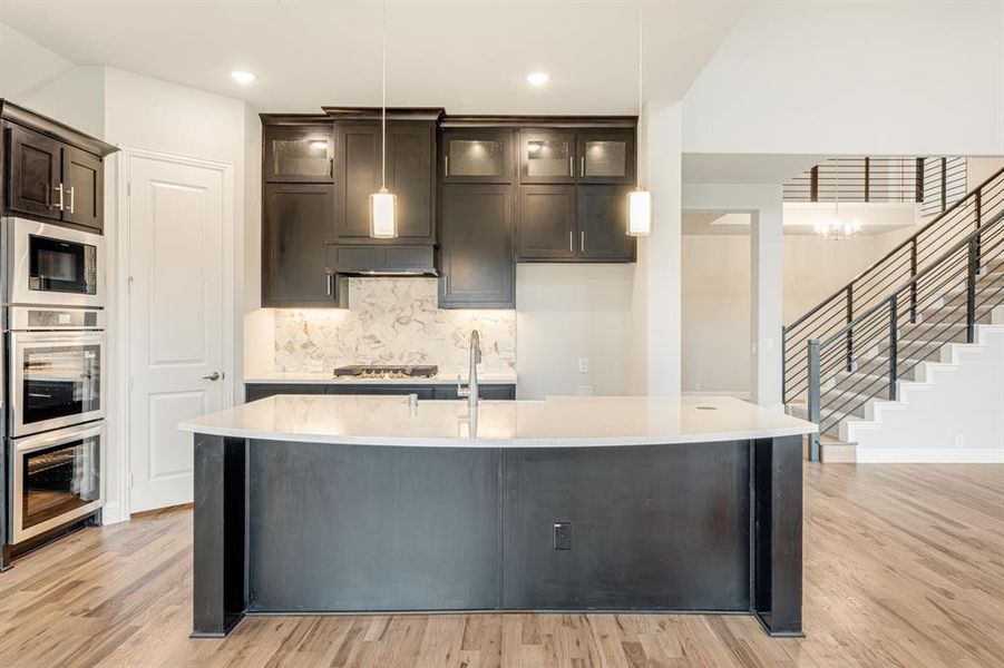 Furnished interior view inside a new home in Mockingbird Heights Classic 60, Midlothian (Image 7).