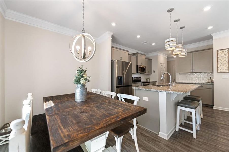 Furnished interior view inside a new home in , Jasper (Image 17).