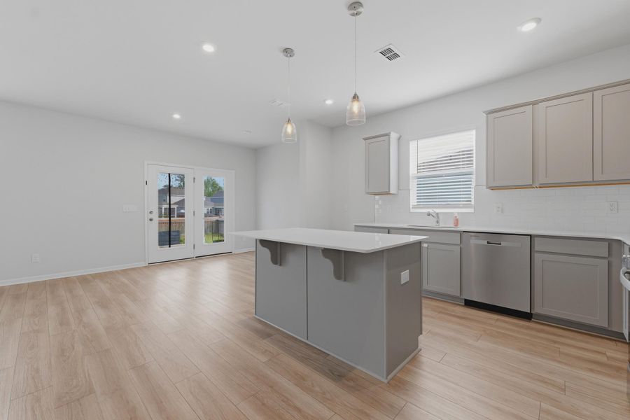 Furnished interior view inside a new home in Bradford Pointe, Summerville (Image 10).