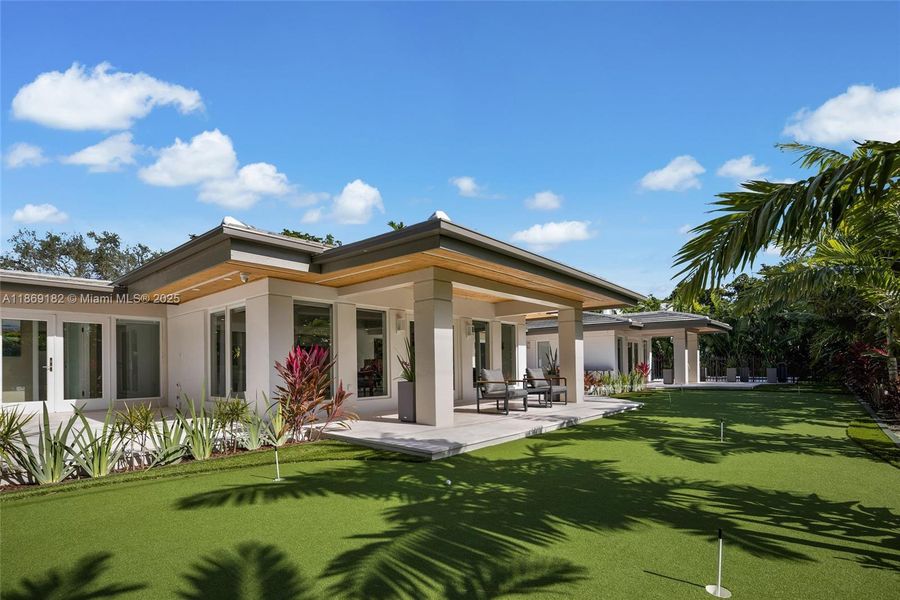 Front exterior of a new home in , Coral Gables, FL, highlighting curb appeal (Image 20).