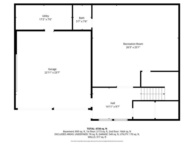 2D floor plan layout of this home in , Atlanta, GA (Image 6).