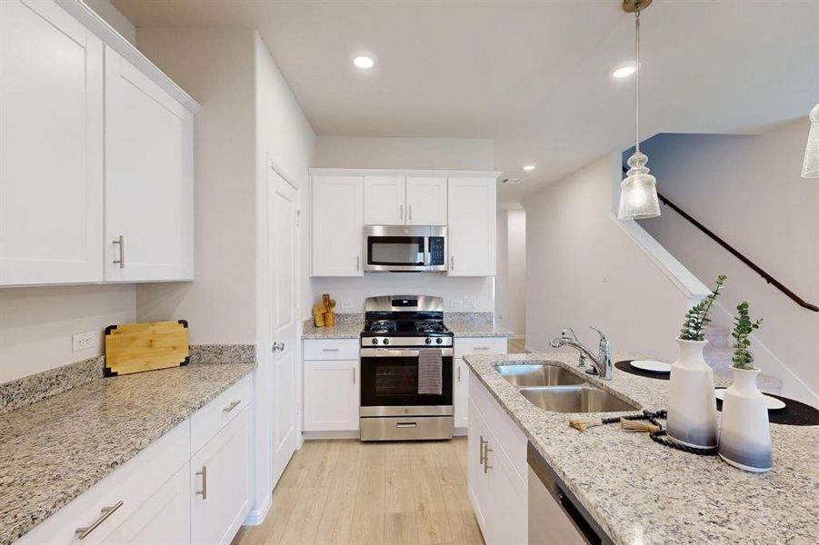 Furnished interior view inside a new home in Forest Park, Princeton (Image 6). Furnished interior view inside a new home in Forest Park, Princeton (Image 6).