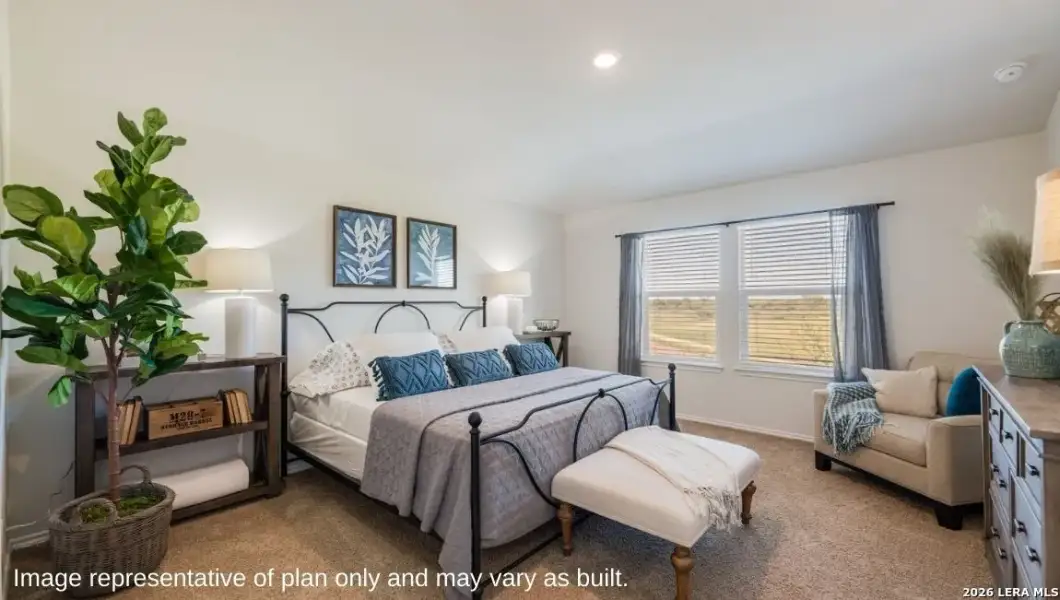 Furnished interior view inside a new home in Stonehill, San Antonio (Image 14).