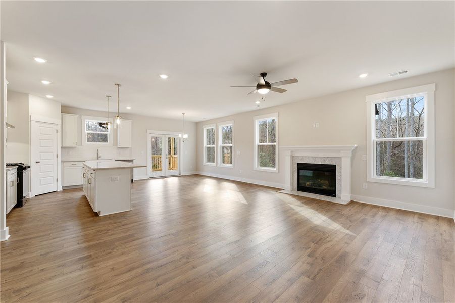 Spacious, unfurnished interior of a new home in South Park, Piedmont (Image 24). Spacious, unfurnished interior of a new home in South Park, Piedmont (Image 24).