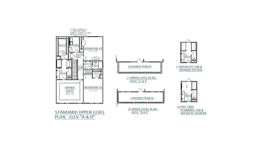 2D floor plan layout of this home in Waterloo Estates, Johns Island, SC (Image 3).