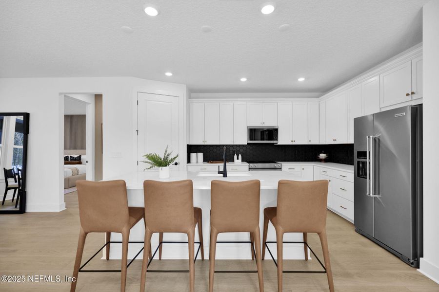 Furnished interior view inside a new home in Westerly Park at Wildlight, Yulee (Image 12).