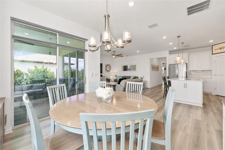 Furnished interior view inside a new home in , Ocala (Image 18).
