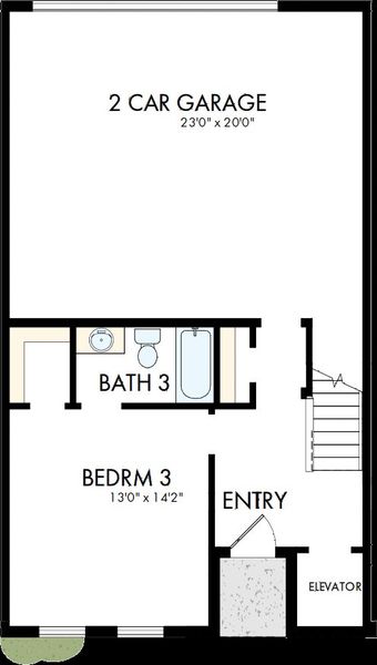 2D floor plan layout of this home in Emerald Landing at Waterside at Lakewood Ranch – City Homes, Sarasota, FL (Image 2). 2D floor plan layout of this home in Emerald Landing at Waterside at Lakewood Ranch – City Homes, Sarasota, FL (Image 2).