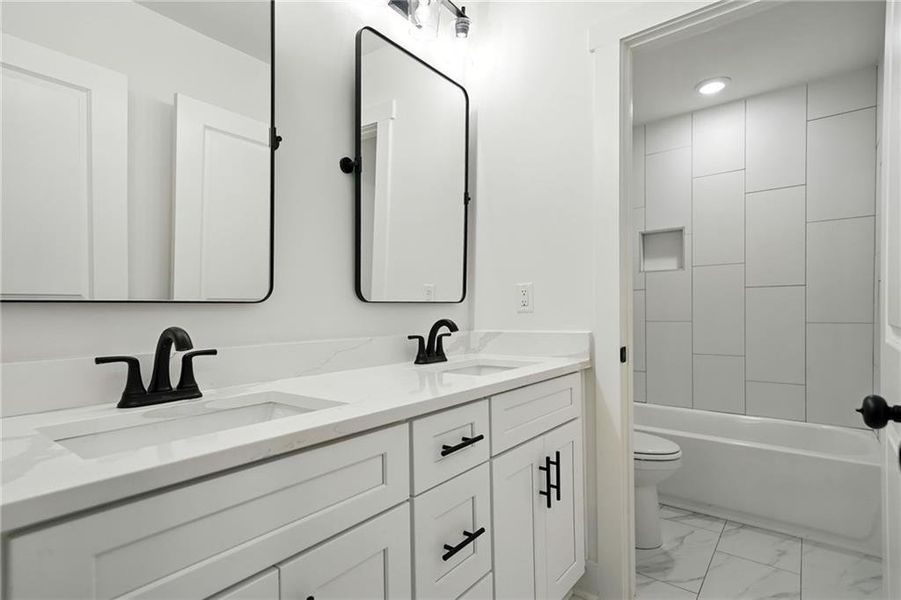 Furnished interior view inside a new home in Ferguson Corners, Emerson (Image 9).