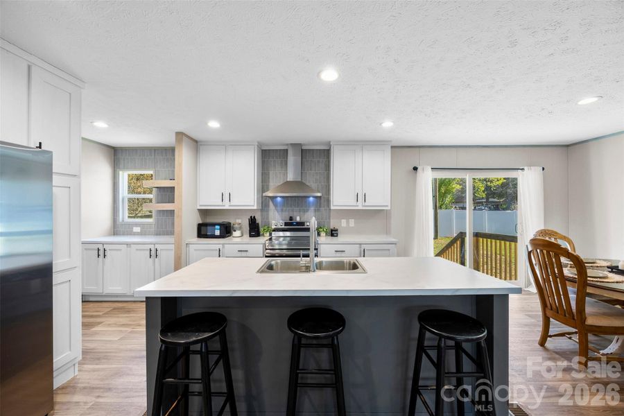 Furnished interior view inside a new home in , Monroe (Image 10).