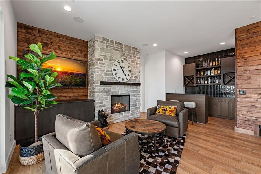 Furnished interior view inside a new home in , Ellijay (Image 13).