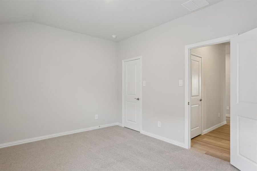 Spacious, unfurnished interior of a new home in Parks at Foster Crossing - Premier Series, Anna (Image 31). Spacious, unfurnished interior of a new home in Parks at Foster Crossing - Premier Series, Anna (Image 31).