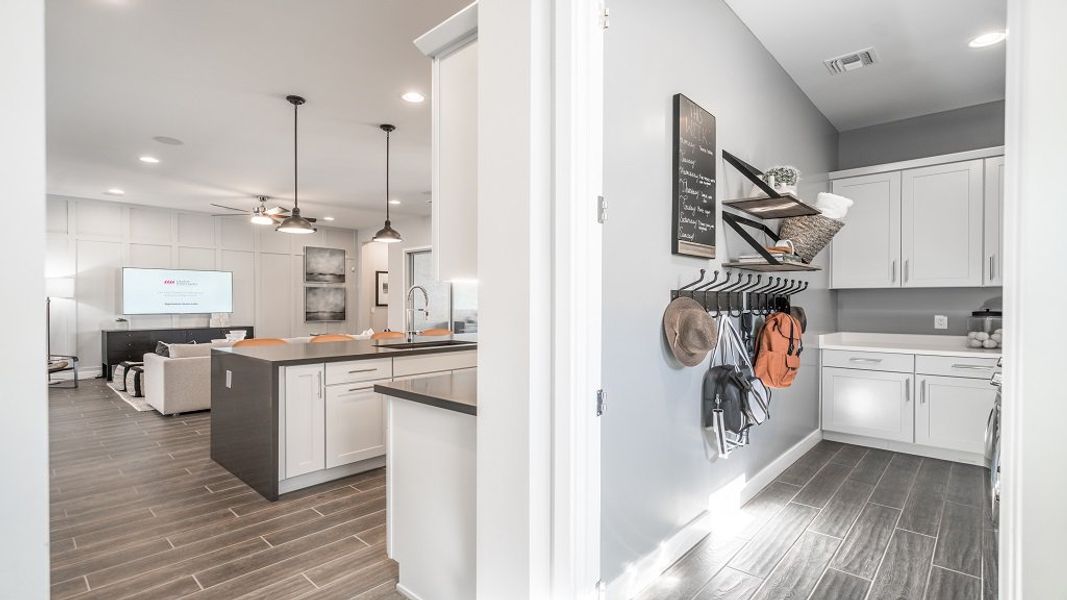 Furnished interior view inside a new home in Estrella, Goodyear (Image 24).