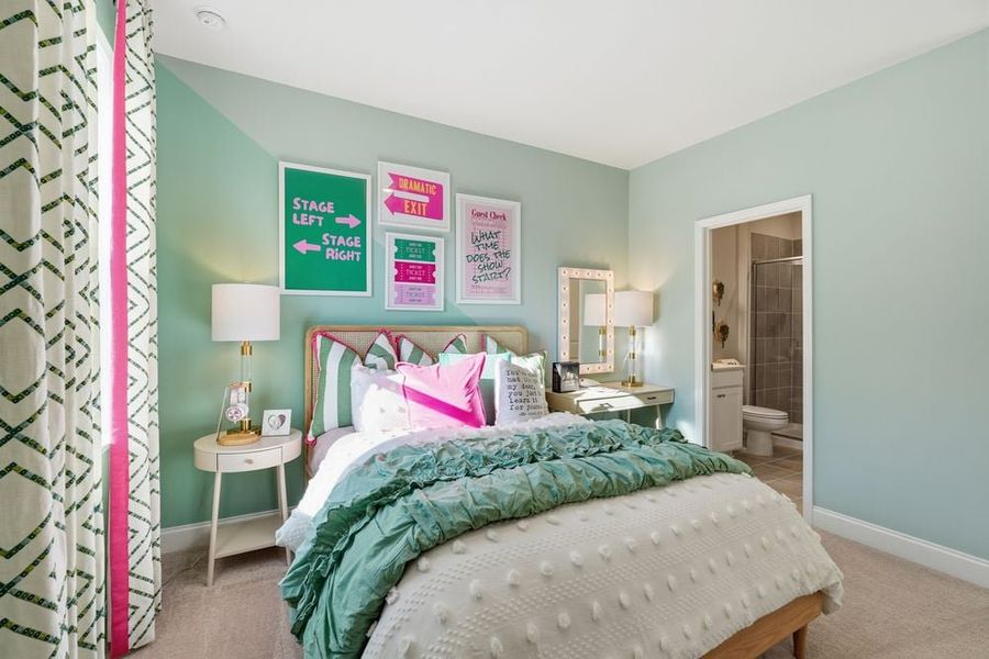 Representative furnished interior of a home built from the Essex by Taylor Morrison in Dreycott, Lawrenceville (Image 47).