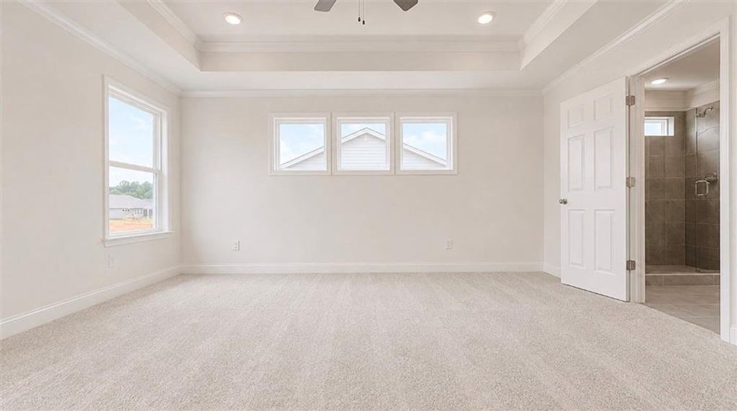 Spacious, unfurnished interior of a new home in Wehunt Meadows, Hoschton (Image 29). Spacious, unfurnished interior of a new home in Wehunt Meadows, Hoschton (Image 29).