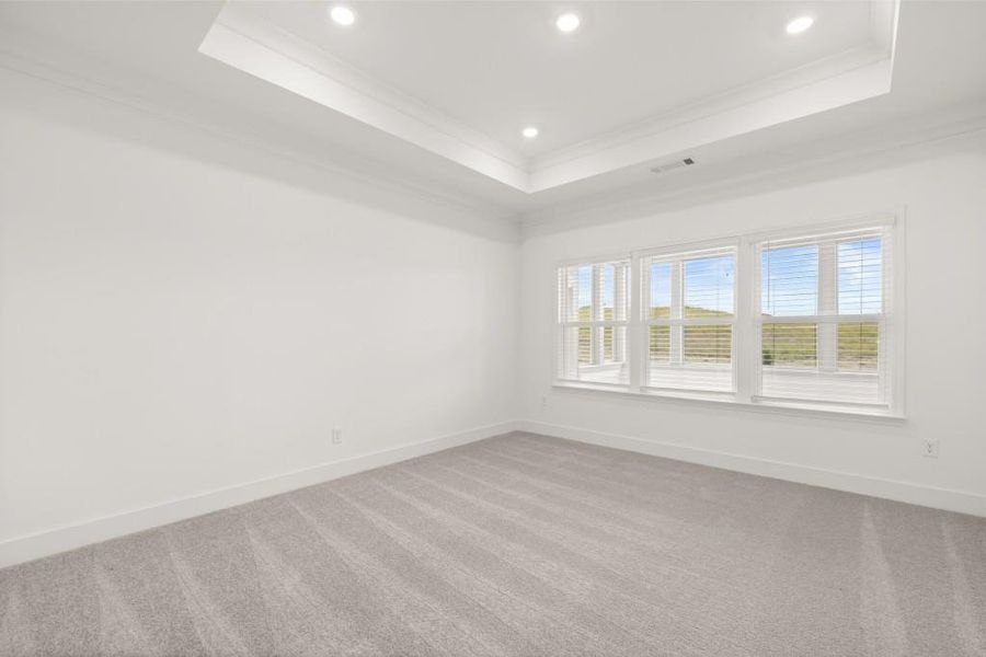 Spacious, unfurnished interior of a new home in The Court at Gainesville Township, Gainesville (Image 22).