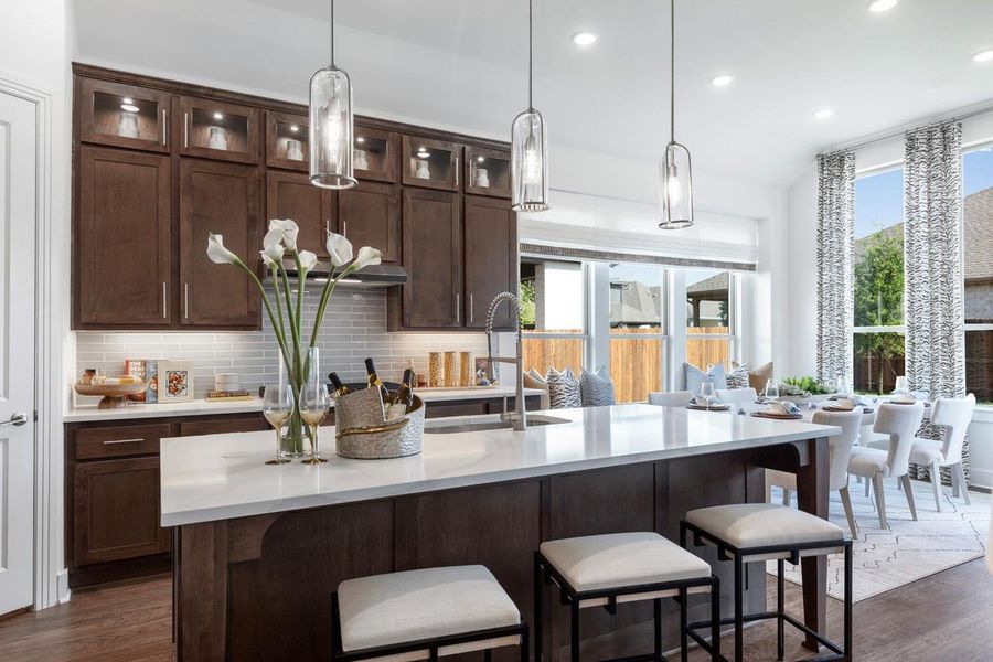Furnished interior view inside a new home in Riceland, Mont Belvieu (Image 32).