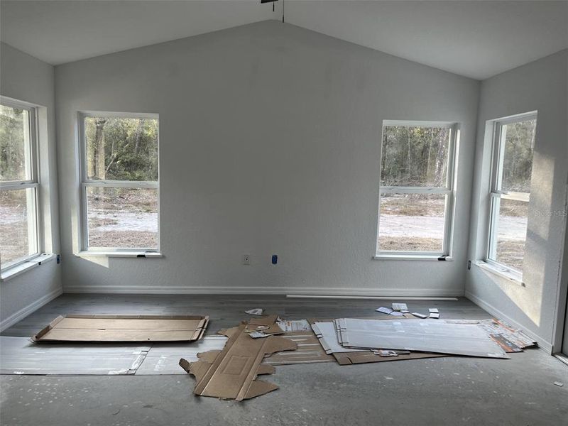 In-progress construction of a new home in , Ocala, FL (Image 18).