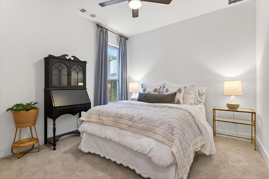 Furnished interior view inside a new home in Pecan Square, Northlake (Image 32).
