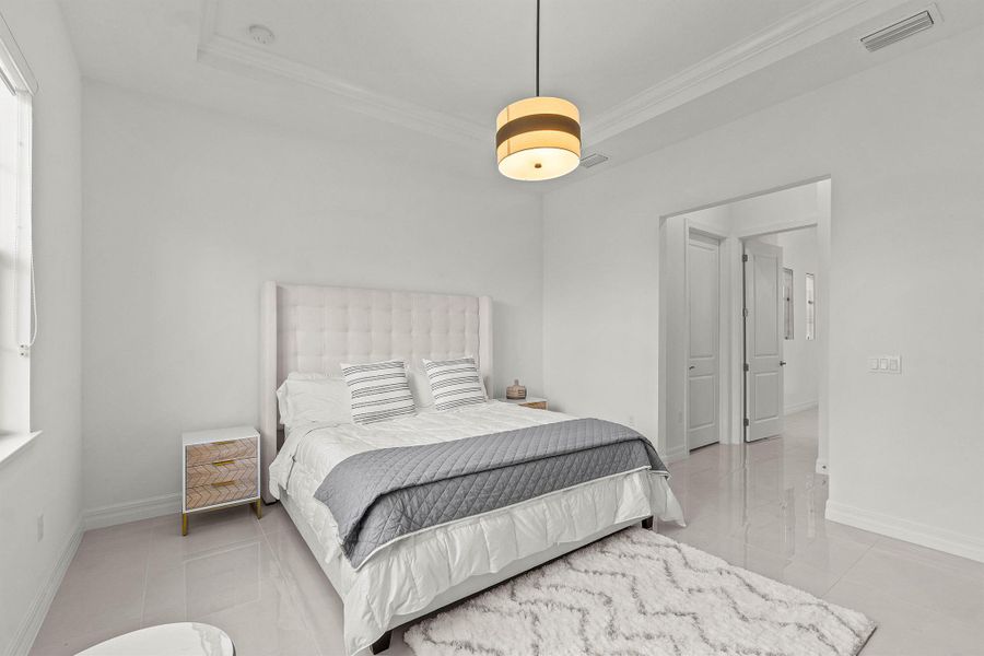 Furnished interior view inside a new home in Avondale at Avenir, Palm Beach Gardens (Image 9). Furnished interior view inside a new home in Avondale at Avenir, Palm Beach Gardens (Image 9).