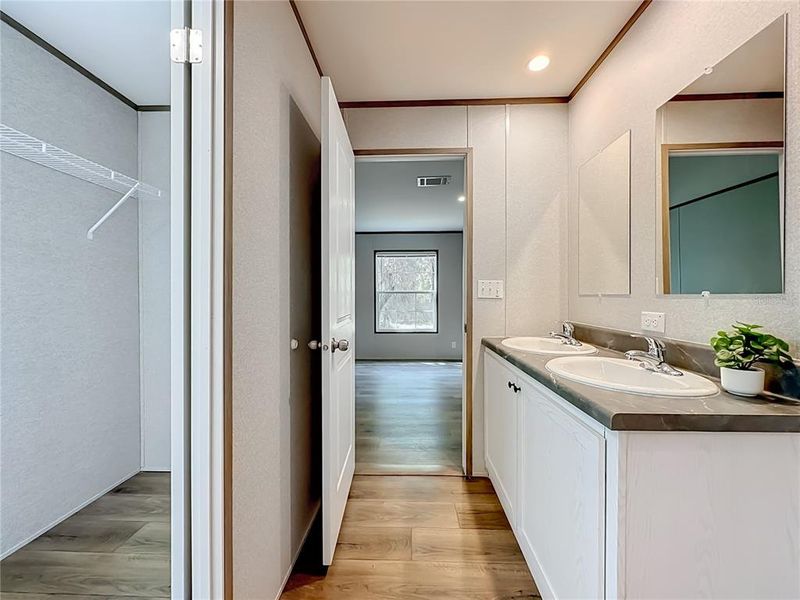 Furnished interior view inside a new home in , Satsuma (Image 7).