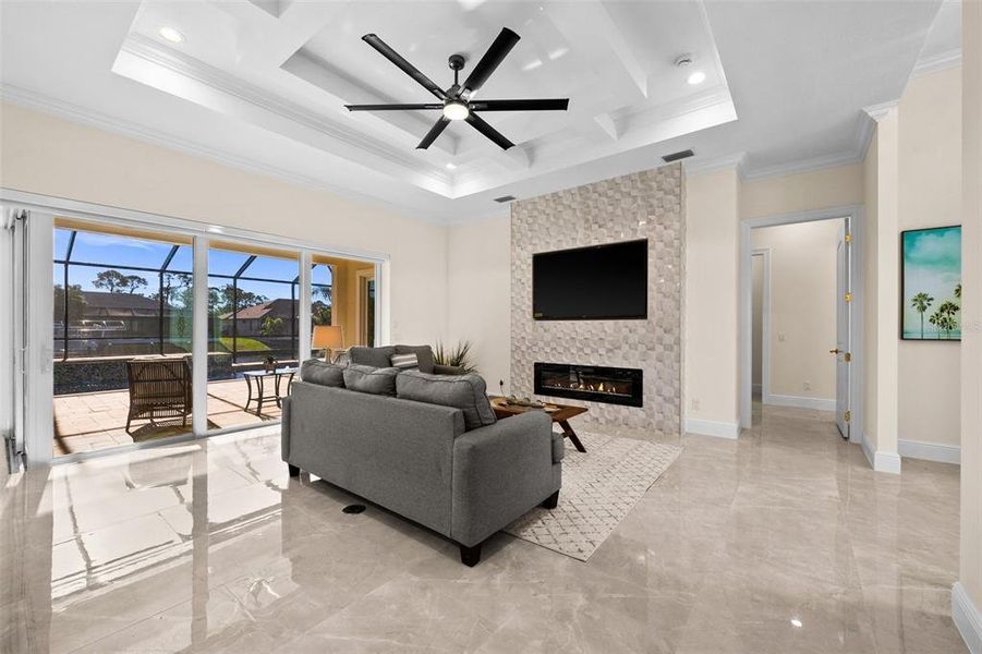 Furnished interior view inside a new home in , Port Charlotte (Image 18). Furnished interior view inside a new home in , Port Charlotte (Image 18).