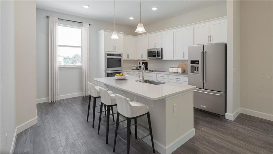 Furnished interior view inside a new home in , Tampa (Image 15). Furnished interior view inside a new home in , Tampa (Image 15).