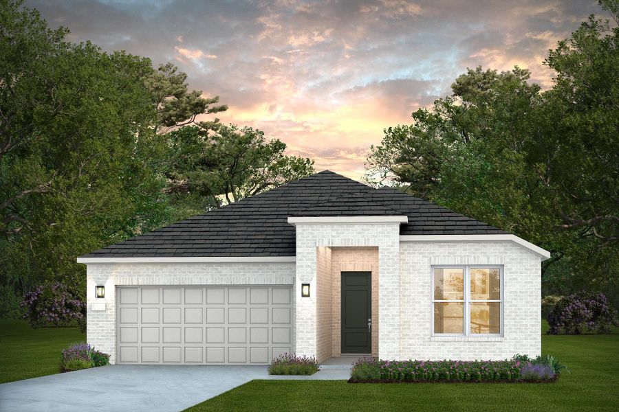 Representative exterior photo of a completed home built from the Palmary by Del Webb in Sun City Texas, Georgetown, TX (Image 21). Representative exterior photo of a completed home built from the Palmary by Del Webb in Sun City Texas, Georgetown, TX (Image 21).