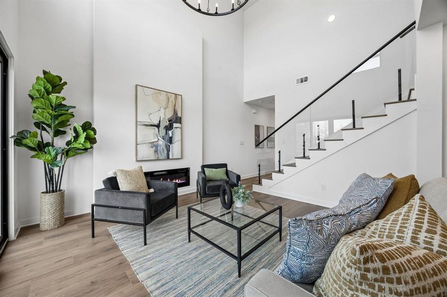 Photo of similar model home interior. Photo of similar model home interior.