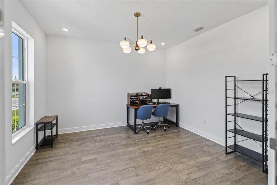 Furnished interior view inside a new home in , Sarasota (Image 37).