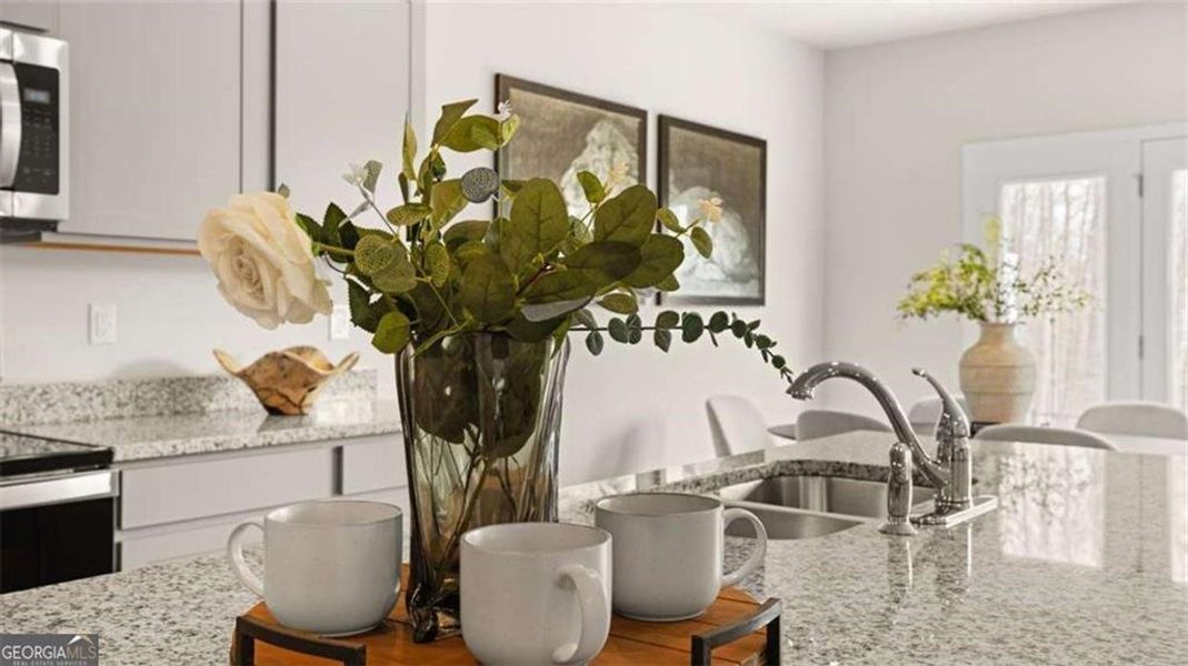 Furnished interior view inside a new home in Echo Glen, Stockbridge (Image 12).