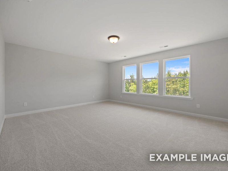 Spacious, unfurnished interior of a new home in Wendell Ridge, Wendell (Image 19).