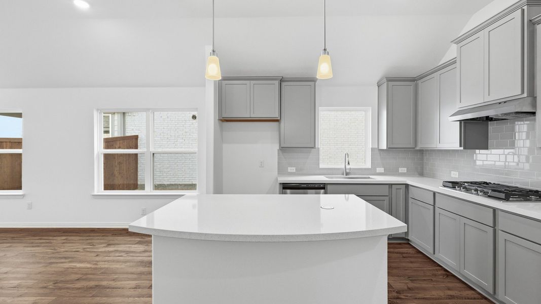 Furnished interior view inside a new home in Wildflower Ranch, Fort Worth (Image 12).