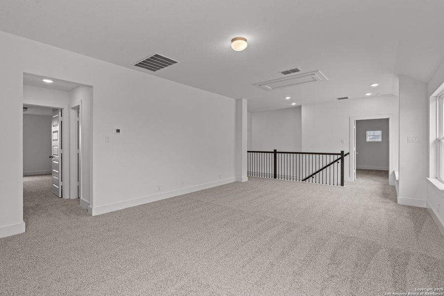 Spacious, unfurnished interior of a new home in Buffalo Crossing – New Phase Now Preselling, Cibolo (Image 15). Spacious, unfurnished interior of a new home in Buffalo Crossing – New Phase Now Preselling, Cibolo (Image 15).