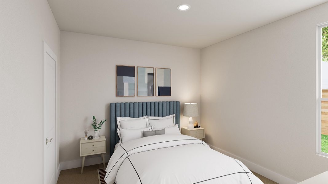 Representative furnished interior of a home built from the Aspen by Tri Pointe Homes in Enclave At Canyon Ranch, Corinth (Image 10).